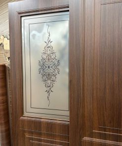 درب چوبی قهوه ای کد 1058