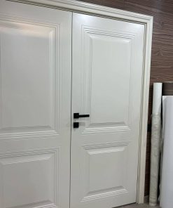 درب چوبی دو لنگه ورودی کد 1051