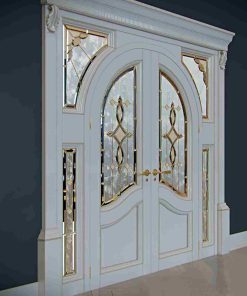درب چوبی لابی لاکچری
