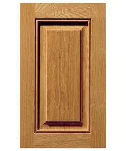 درب چوبی کابینت کلاسیک بلوط کد 060 با روکش راش ابعاد سفارشی