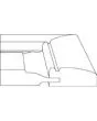 درب چوبی کابینت کلاسیک سنتی