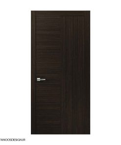 درب چوبی آپارتمان روکش پی وی سی بلوط
