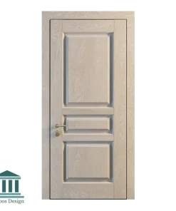درب داخلی چوبی مدرن با رنگ طوسی کد 30455