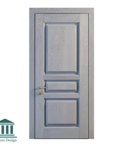 درب داخلی چوبی مدرن با رنگ طوسی کد 30455