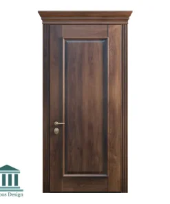 درب اتاق خواب چوبی با طراحی مدرن کد 30453